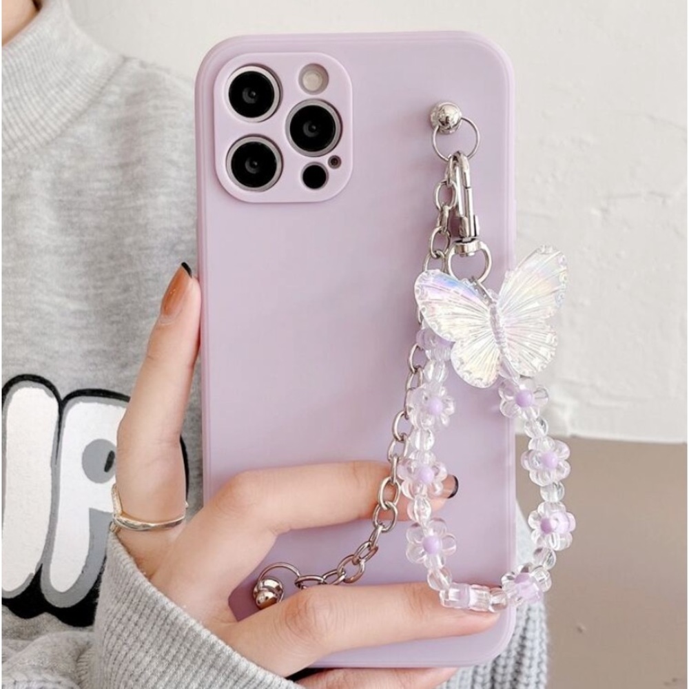 New iPhone X/XS Case With Handstrap & Butterfly Lanyard